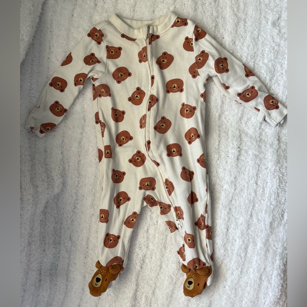 Old Navy Bear Footie Pajamas
